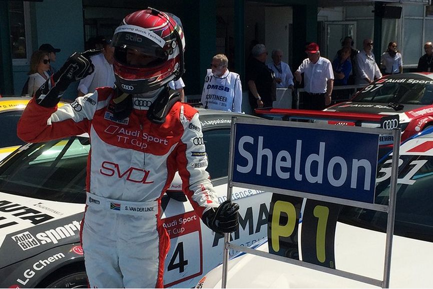 Sheldon van der Linde, Audi Sport TT Cup, Hockenheim
