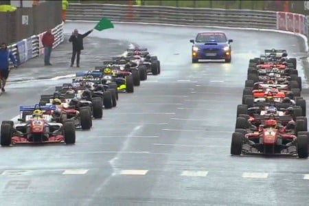 Formula 3 European championship, Pau, starting grid