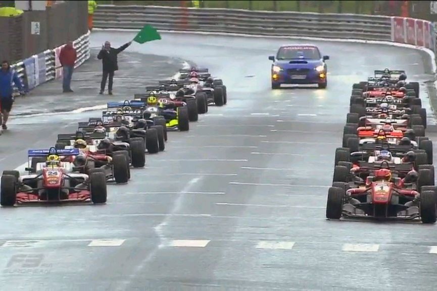 Formula 3 European championship, Pau, starting grid