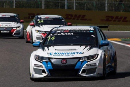 Aku Pellinen (West Coast Racing), Honda Civic TCR, TCR International Series, Spa-Francorchamps