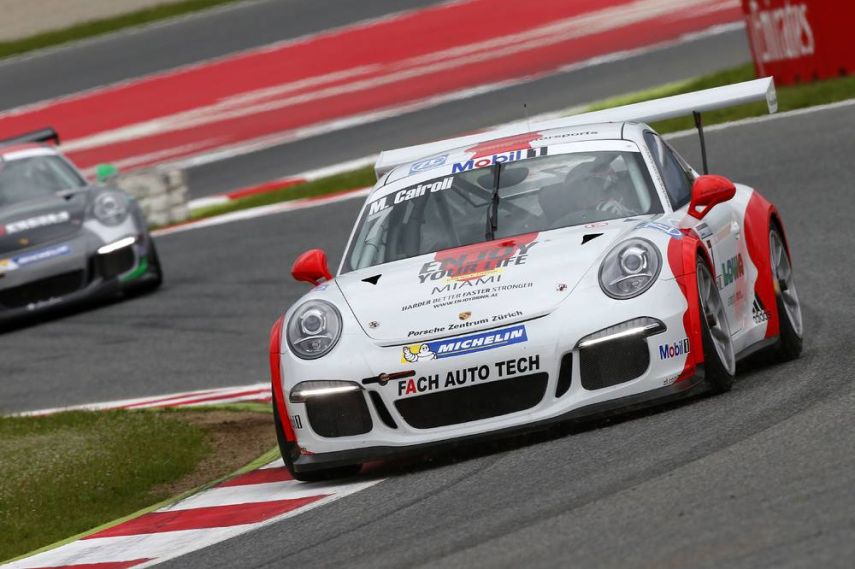 Porsche Supercup In Barcelona Lights To Flag Victory For Matteo Cairoli Snaplap
