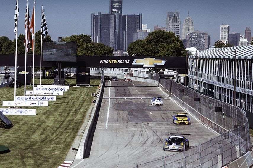 United States, Detroit Belle Isle, Indy Car series, prototype and GT racing