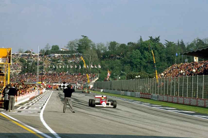 Imola circuit Ayrton Senna