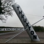 Thruxton racing circuit, Hampshire, England