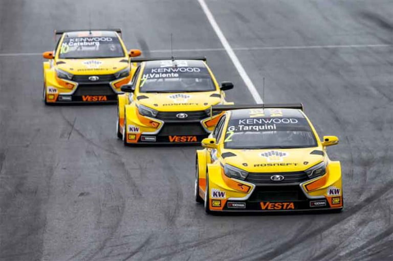 Лада веста wtcc
