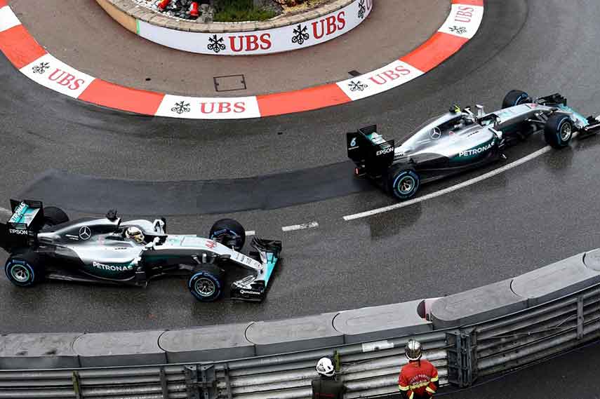 Mercedes Formula 1 Monaco