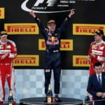 Max Verstappen podium