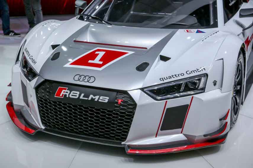 Audi R8 LMS, exhibit, 2016