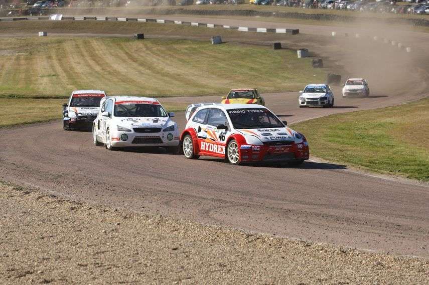 British Rallycross Championship at Croft Circuit in 1982 British Rallycross Championship, Croft, 1982
