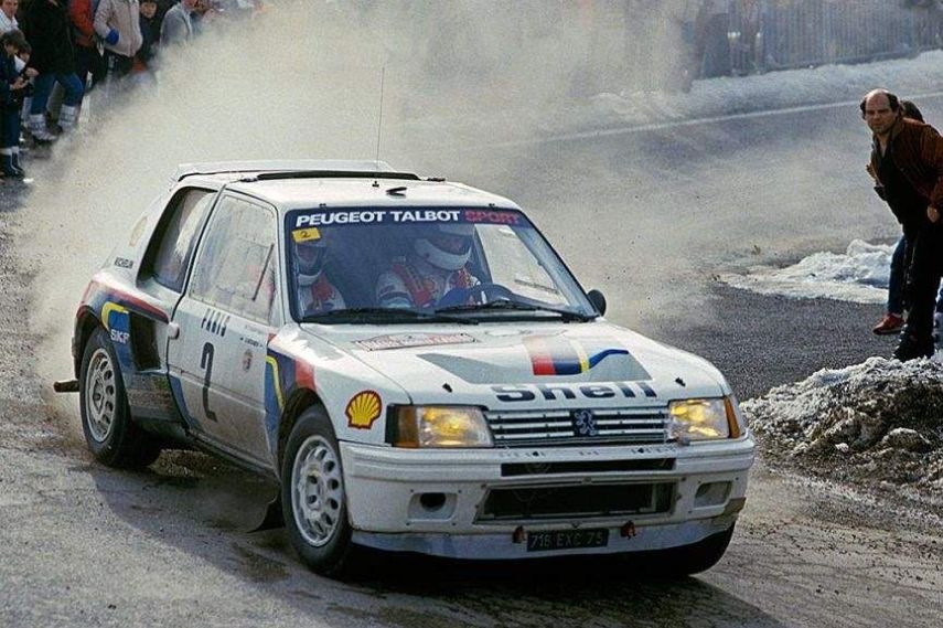 Ari Vatanen, Peugeot 205 T16, 1985 Rallye Monte-Carlo