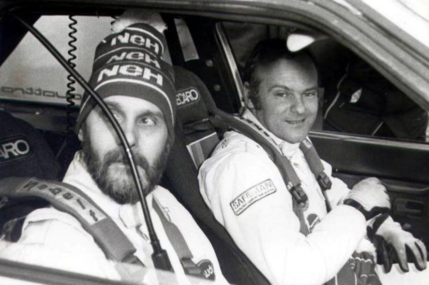 Bjorn Cederberg and Stig Blomqvist