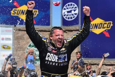 Tony Stewart Sonoma Raceway 2016