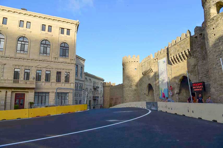 Streets of Baku Streets of Baku and the Circuit in 2017