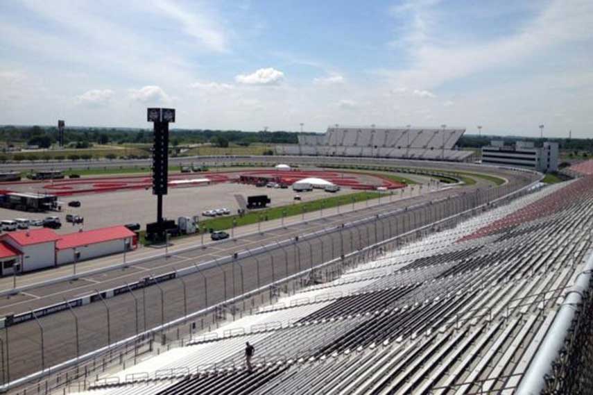 Audience stands provide excellent view of the track Gateway Motorsports Park – race 2017 louis june high saturday schedule open nhra facebook raceway open