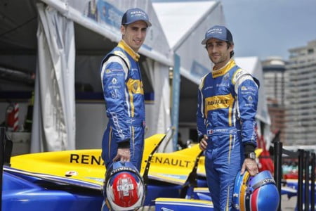 Sebastien Buemi and Nico Prost, renault e.dams