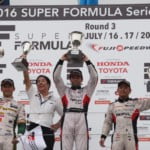 Super Formula, Fuji Speedway podium