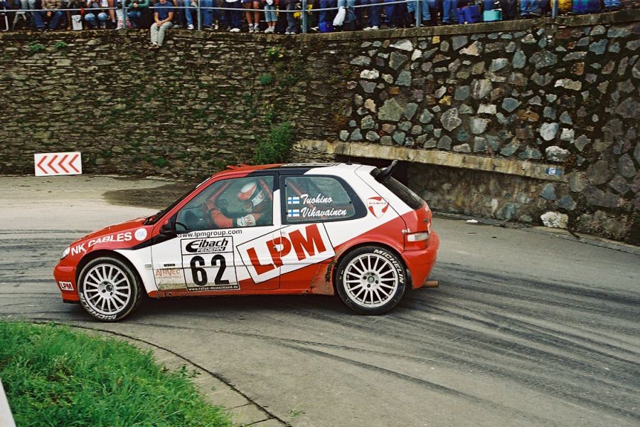 In 2002, Janne Tuohino was third in Junior WRC classification