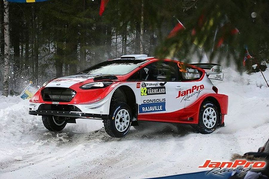 Janne Tuohino at 2019 Rally Sweden