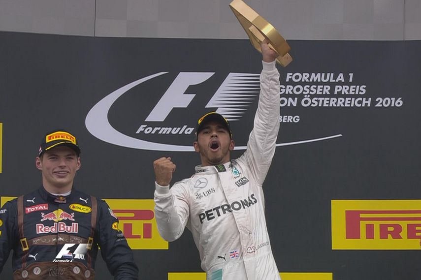 Austrian Grand Prix, Lewis Hamilton