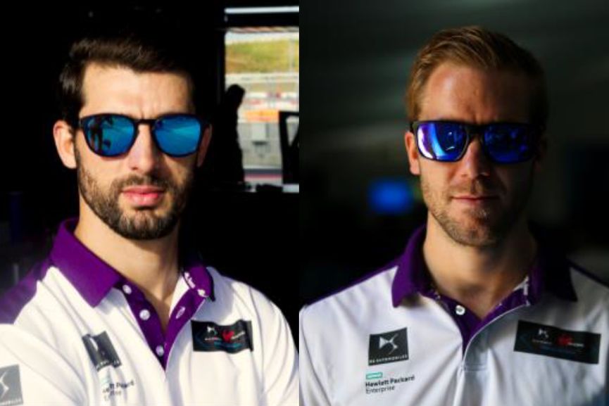 Jose Maria Pechito Lopez and Sam Bird