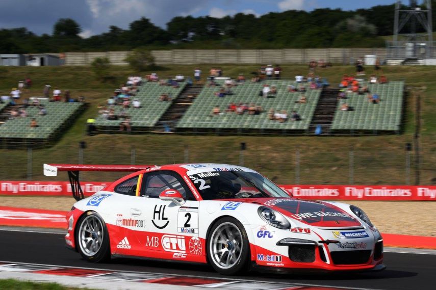 Sven Muller wins Porsche Supercup race at Hungaroring