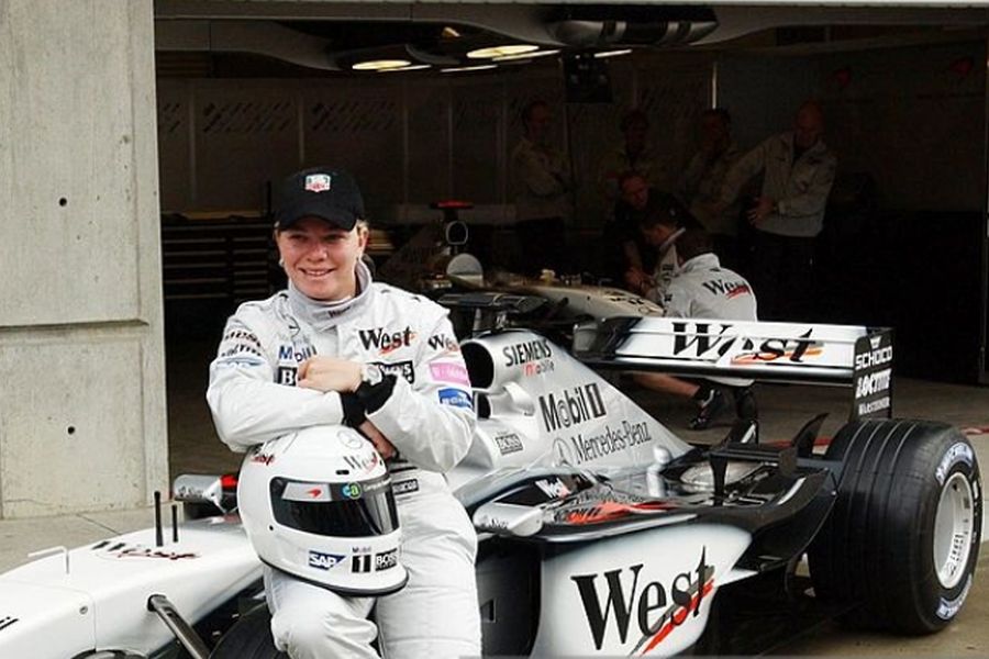 Sarah Fisher, 2002 F1 McLaren