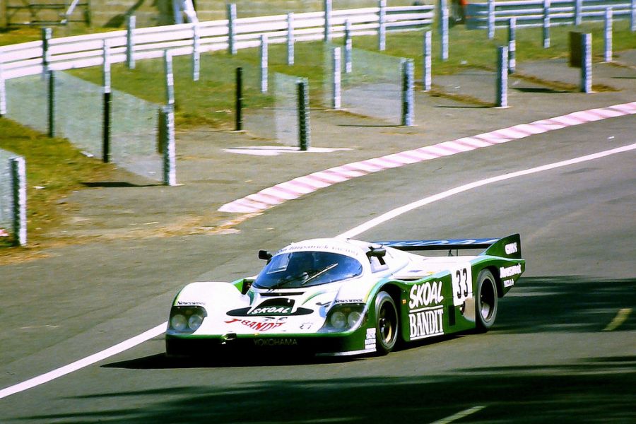 Sarel van der Merwe's Porsche at 1984 Le Mans 24 Hours