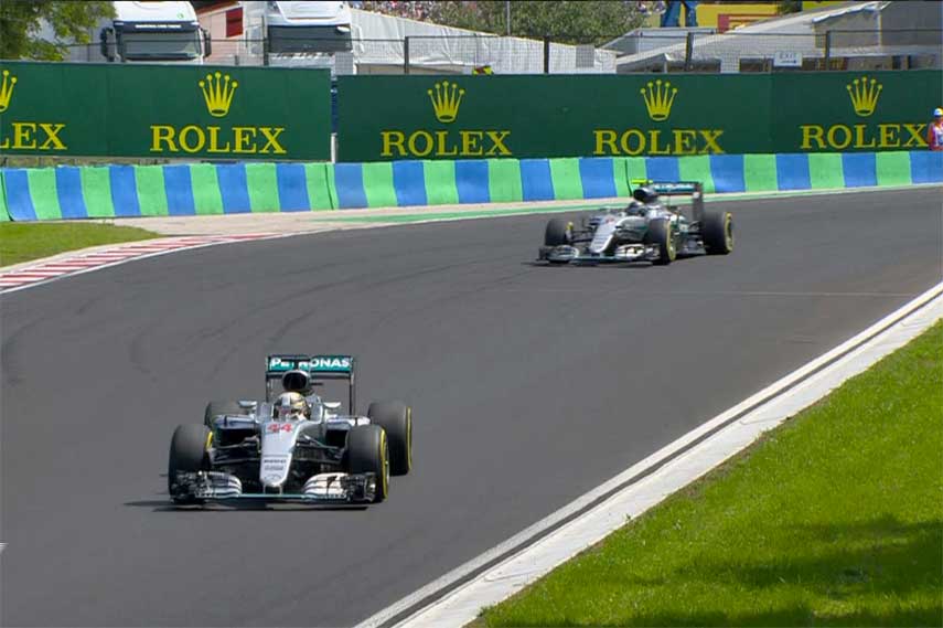 Mercedes Formula Hungaroring