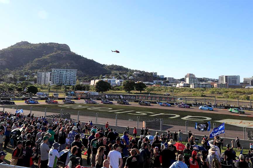 V8 Supercars Townsville race
