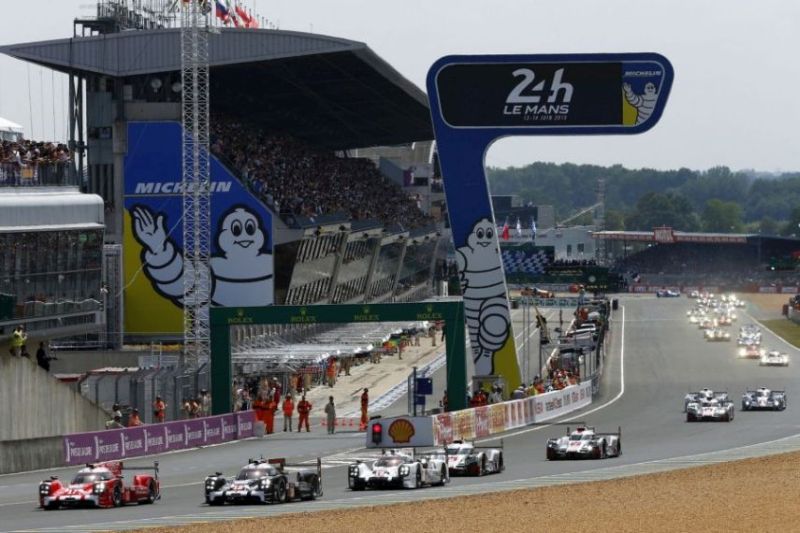 24 hours of Le Mans, Circuit de la Sarthe, 2015 start