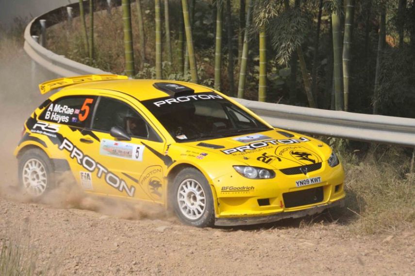 Alister McRae spent four seasons with Proton