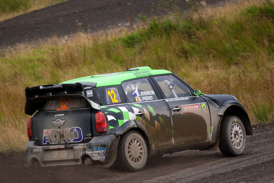 In 2012, Atko recorded five WRC starts in a Mini