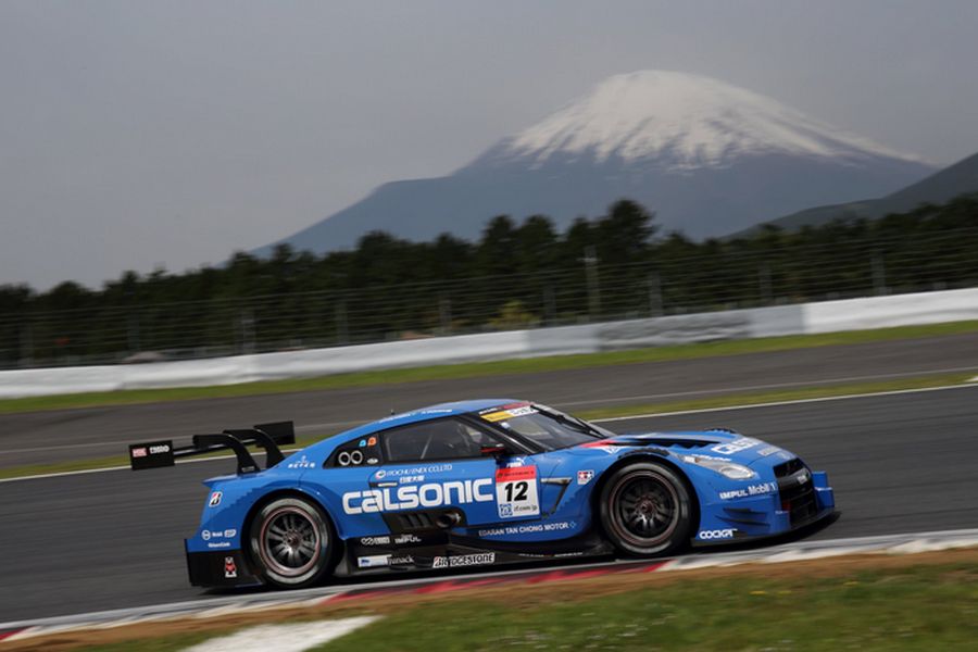 Yasuda and De Oliveira, Nissan GT-R Fuji Speedway