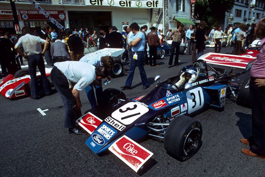 Gerry Birrell in a March F2 car