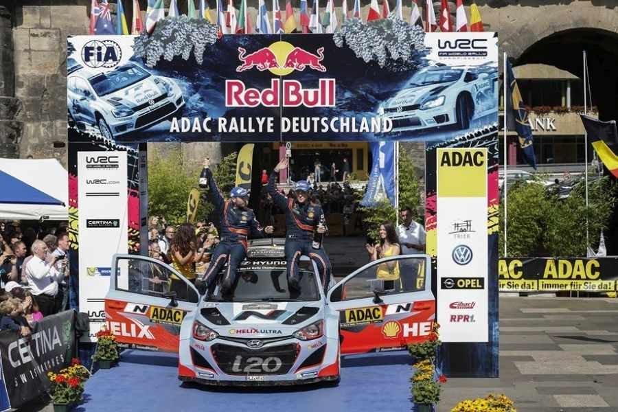 2014 ADAC Ralley Deutschland, Hyunda, Neuville