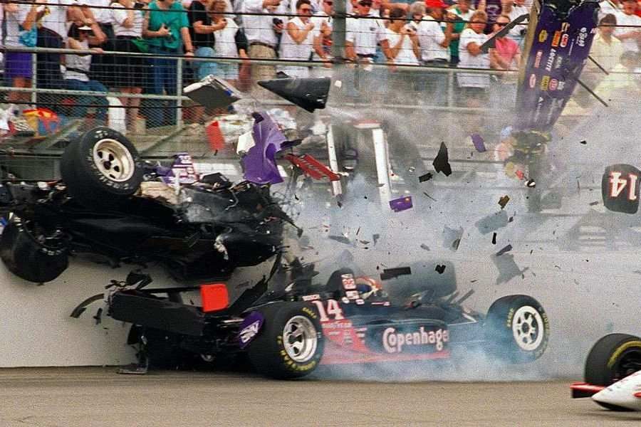 Indianapolis Motor Speedway crash
