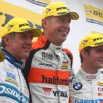 BTCC Knockhill race 2 podium