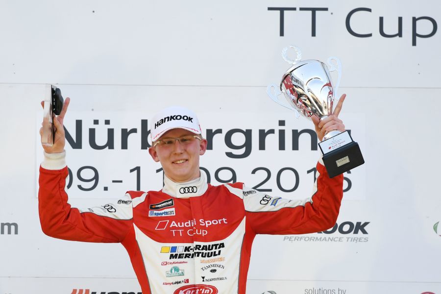 Audi TT cup Nurburgring Joonas Lappalainen