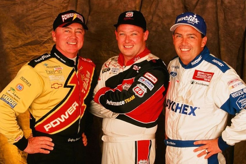 Bodine brothers: Geoff, Todd and Brett, 1999