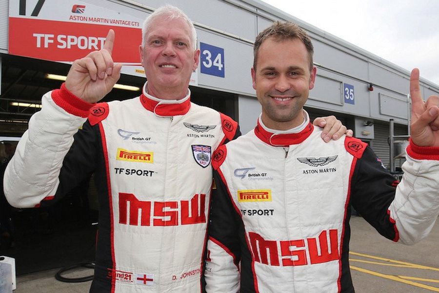 Derek Johnston, Jonny Adam, British GT Championship