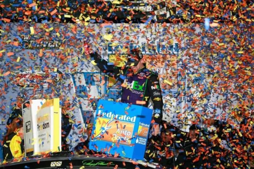 Denny Hamlin, Richmond, Federated Auto Parts 400 winner