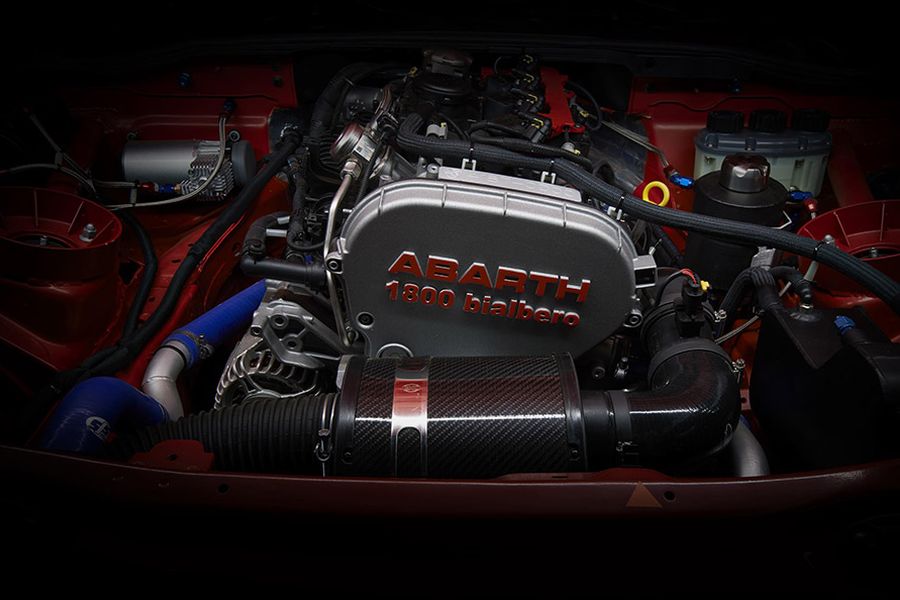 Abarth 124 Rally 1.8T engine