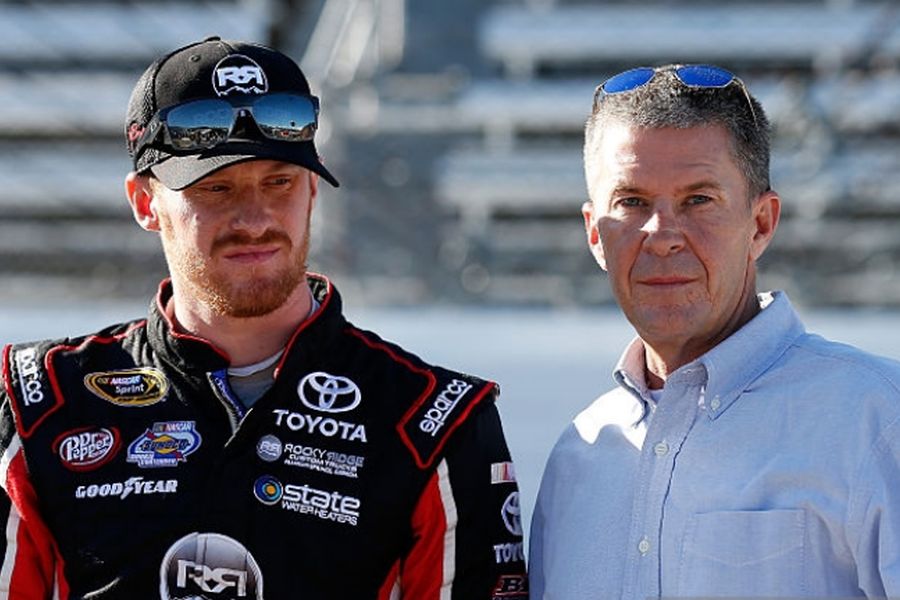 Jeb Burton and Ward Burton