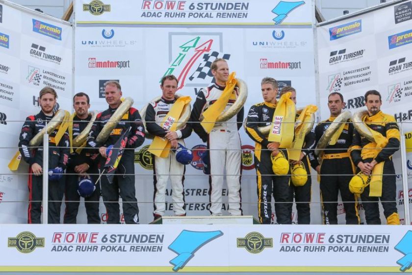 VLN, Rowe 6-Stunden rennen, podium