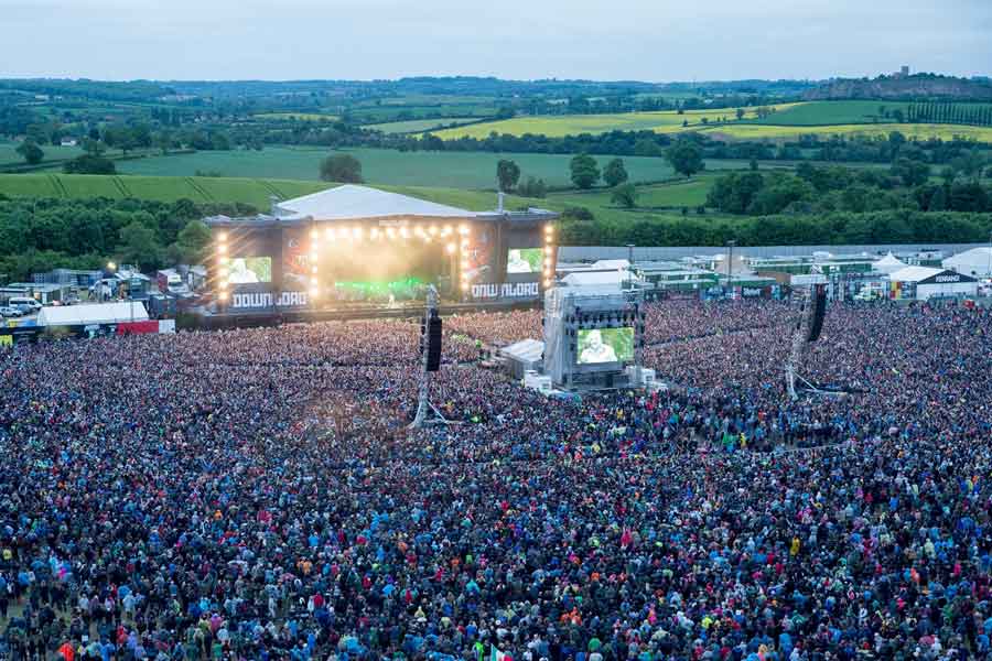 Donington Park Download Festival audience