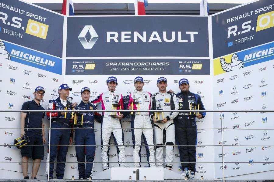 Renault Sport Trophy, Spa, Endurance race, podium