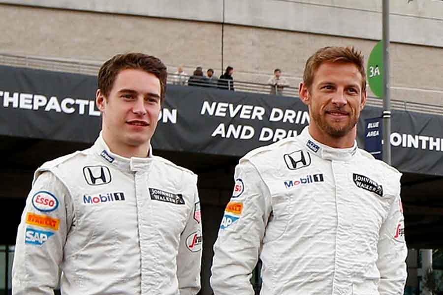 Vandoorne Button McLaren