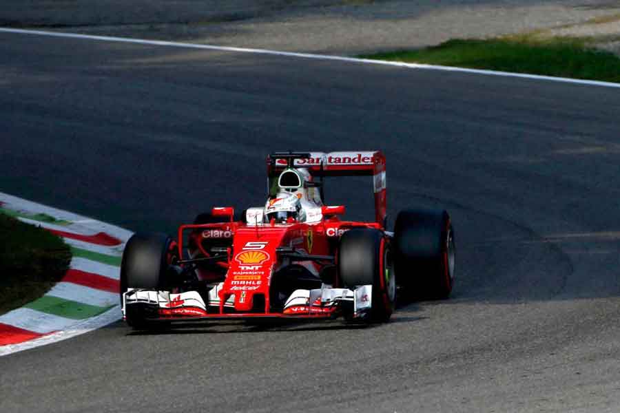 Sebastian Fettel Italian Grand Prix