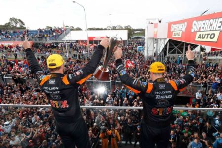 2016 Bathurst 1000 winners Will Davison and Jonathon Webb