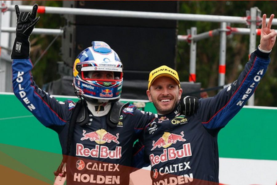 2016 Gold Coast 600, race 2, Whincup, Dumbrell